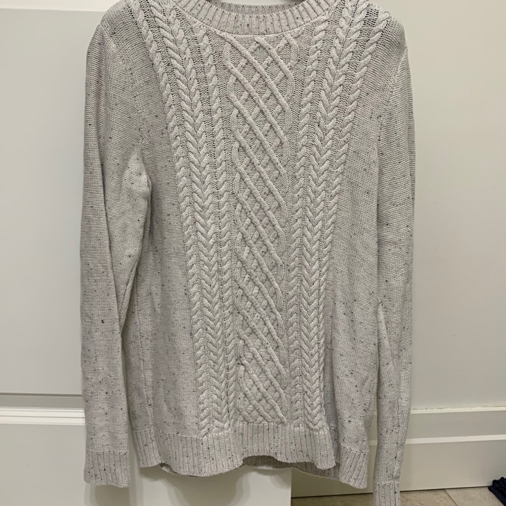 Croft and Barrow fisherman’s sweater size Small